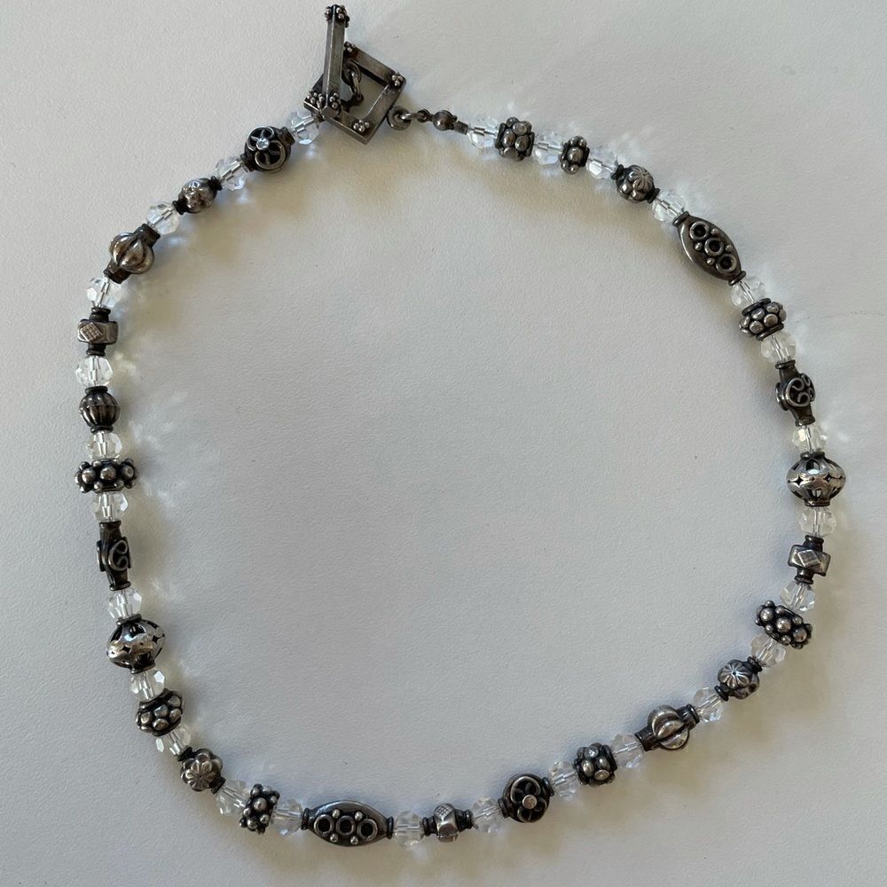 Beaded Choker Necklace EUC